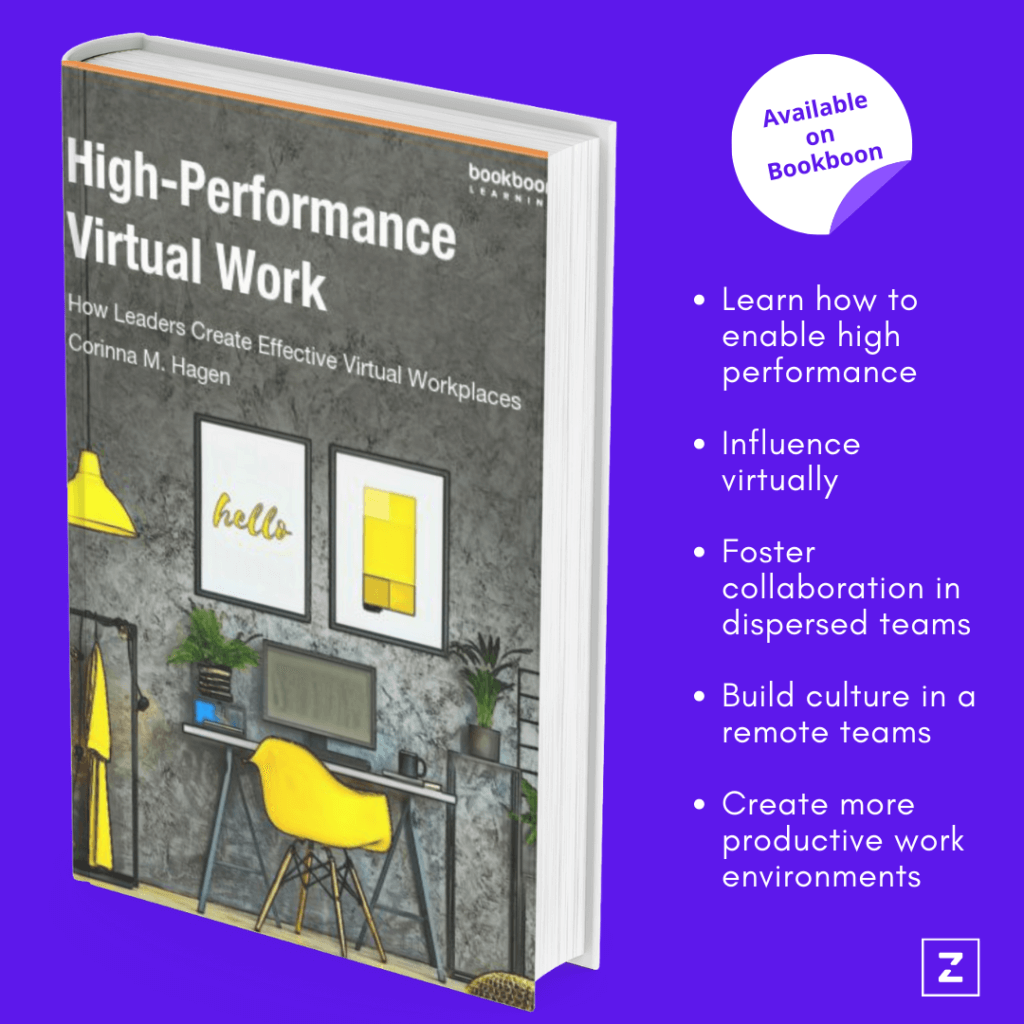 High Performance Virtual Work Leadership Book Teaser - Leadership Coaching Book