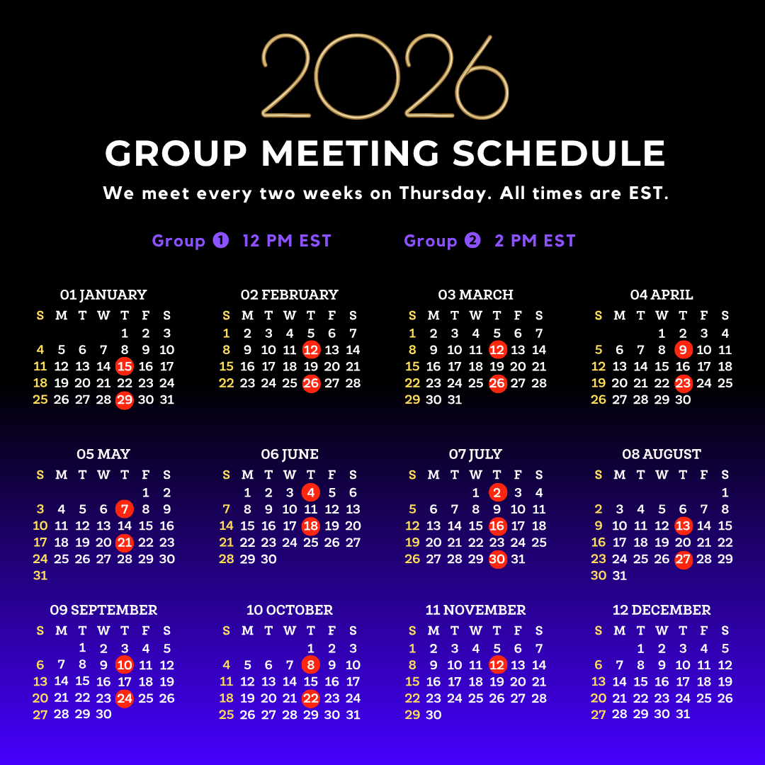 theSHIFT LeaderSHIFT group meeting calendar 2026